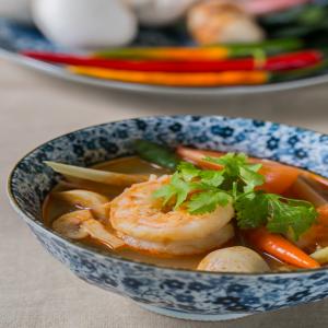 Seafood Soup - Tom Yam Goong image