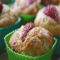 Strawberry Rhubarb Muffins image