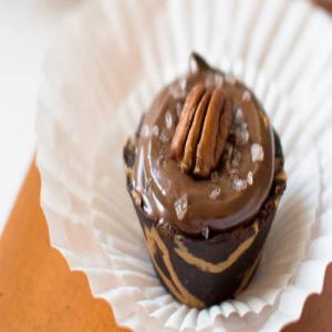 Mini Peanut Butter Brownie Cupcake image