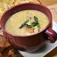 Guilt-Free Cream of Asparagus Soup image