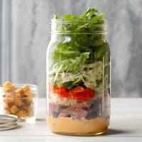 Reuben Salad in a Jar image