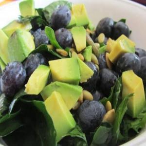 Citrusy Kale Salad W/ Blueberries and Pepitas (& Variations)_image