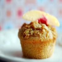 Southern Peaches 'n Cream Praline Muffins image