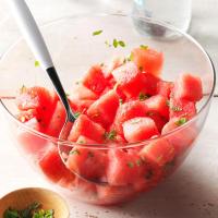 Mint Watermelon Salad image