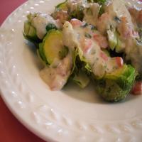 Saucy Brussels Sprouts image