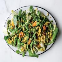 Yellow Pepper and Corn Salad with Turmeric Dressing image