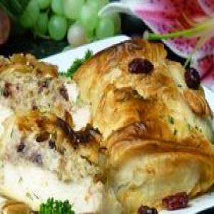 Cranberry Pecan Stuffed Chicken in Phyllo Recipe_image