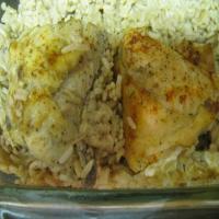 Baked Chicken and Rice Dinner_image