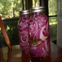 Pink Pickled Onions image