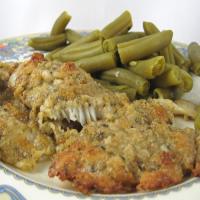 Baked Flounder Parmesan image