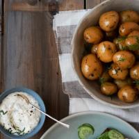 New Potatoes with Dill Butter_image