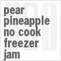 Pear Pineapple No-Cook Freezer Jam_image
