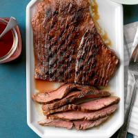 Easy Marinated Grilled Flank Steak_image