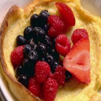 Tri-Berry Oven Pancakes image