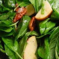 Spinach, Apple and Pecan Salad image