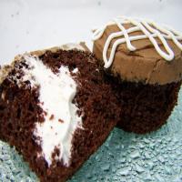 Surprise! Cream-Filled Cupcakes image