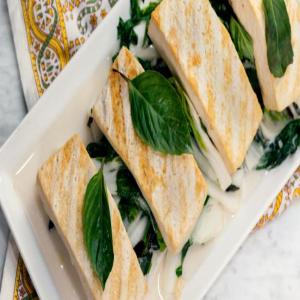 Grilled Tofu with Bok Choy and Coconut Lime Sauce image