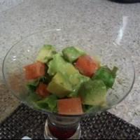 Cool-Off-the-Heat Avocado and Watermelon Salad image