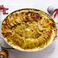 Celeriac & potato gratin image