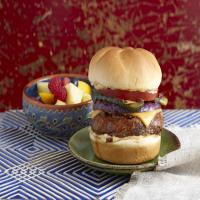 Grilled Portobello Mushroom Burger Recipe image