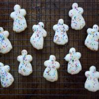 Gluten-Free Decorated Frosted Shortbread Cookies image