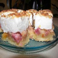 Rhubarb Torte image