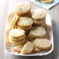 Rosemary Shortbread Cookies_image