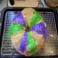 Mardi Gras Kings Cake (Optional Bread Machine Version)_image
