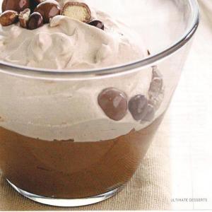Chocolate malted mousse image