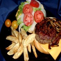 Gourmet Bleu Cheese Burgers image