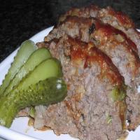Gerry's Meatloaf With Dill Pickle Sauce_image