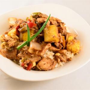 Sweet Onion and Pineapple Chicken Teriyaki_image