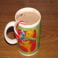 Minty Hot Chocolate image