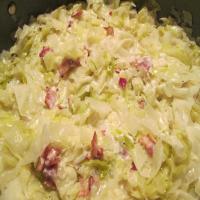 Danish Wilted Cabbage Salad With Bacon image