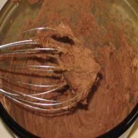 Dark Chocolate Cake with Double Fudge Icing image
