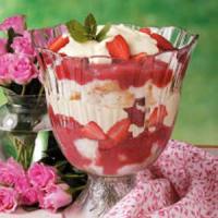 Strawberry Rhubarb Trifle image