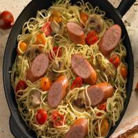 Smoked Sausage & Spaghetti Skillet Recipe - (4.6/5)_image