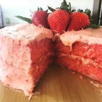 Mama Seward's Strawberry Cake Recipe_image