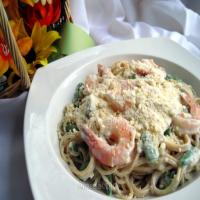 Creamy Shrimp and Pasta image