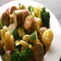 Chicken Sausage With Brown Rice Fusilli_image
