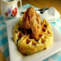 Chicken and Potato Waffles_image