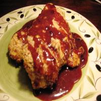 Pecan Crusted Chicken With Raspberry Sauce_image