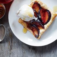 Plum Tarts with Honey and Black Pepper image