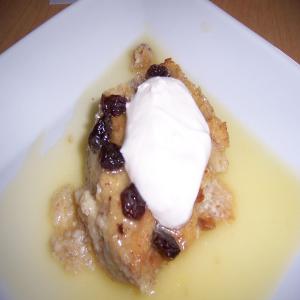 Rogene's Bread Pudding With Vanilla Sauce_image