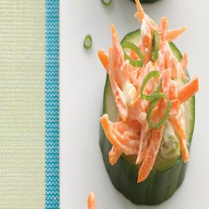 Cucumber Carrot Bites image