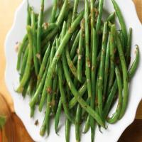 Green Beans with Glazed Shallots in Lemon-Dill Butter_image