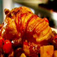 Roast Chicken with Herbed Mushrooms_image