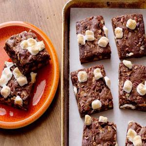 Marshmallow-Nut Brownies image