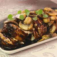 Balsamic Goat Cheese Stuffed Chicken Breasts_image