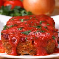 Mozzarella-Stuffed Turkey Meatloaf Recipe by Tasty image